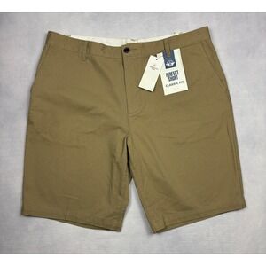 Dockers Perfect Short Classic Fit Khaki Tan Chino Shorts Mens 38 NWT 35412-0006